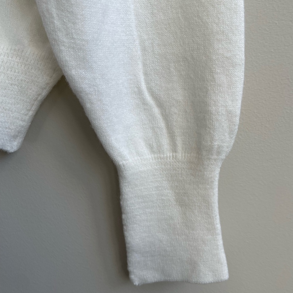 Dior Cream V-Neck Sweater - Picture 7 of 10